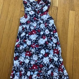 Crazy 8 girls summer dress! Red white and blue!